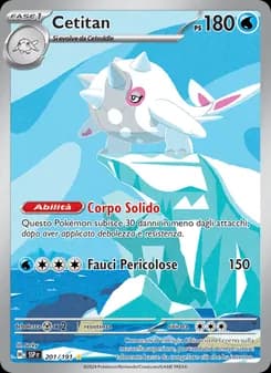 Cetitan card in Italian