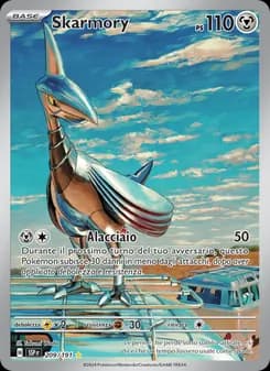 Skarmory card in Italian