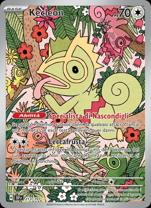 Kecleon card in Italian