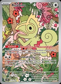 Kecleon card in Italian