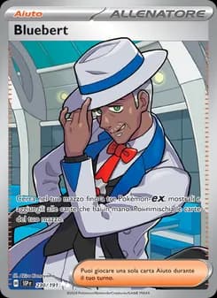 Bluebert card in Italian