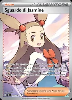Sguardo di Jasmine card in Italian