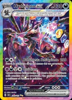 Hydreigon-ex card in Italian