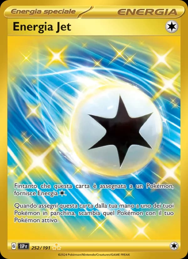 Energia Jet card in Italian