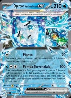 Ogerpon Maschera Pozzo-ex card in Italian