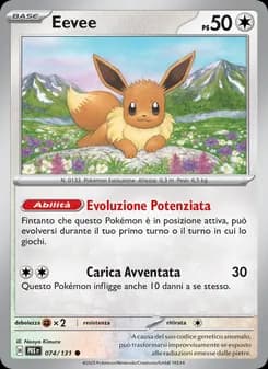 Eevee card in Italian