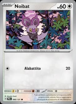 Noibat card in Italian