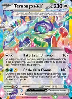Terapagos-ex card in Italian