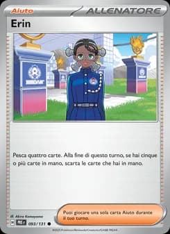 Erin card in Italian