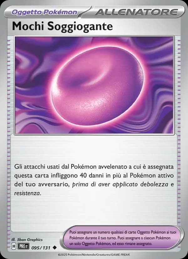 Mochi Soggiogante card in Italian
