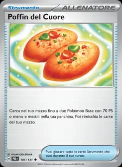 Poffin del Cuore card in Italian