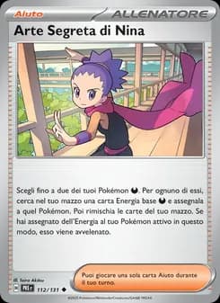 Arte Segreta di Nina card in Italian