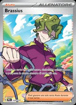 Brassius card in Italian