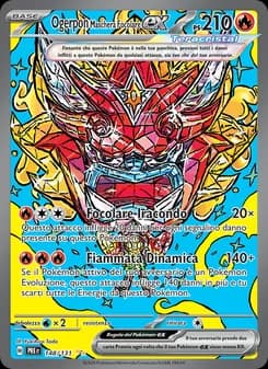 Ogerpon Maschera Focolare-ex card in Italian