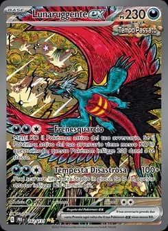 Lunaruggente-ex card in Italian