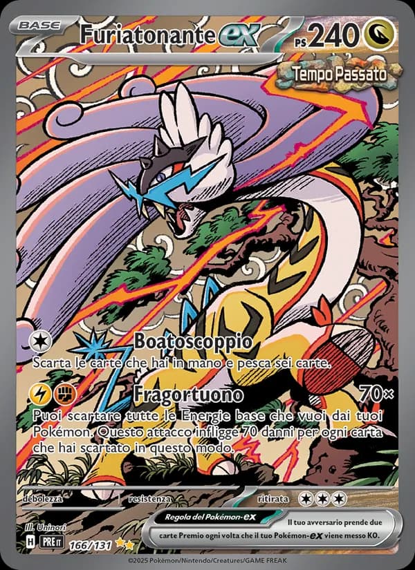 Furiatonante-ex card in Italian
