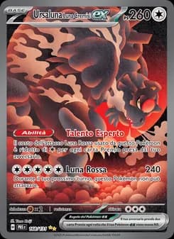 Ursaluna Luna Cremisi-ex card in Italian