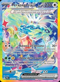 Terapagos-ex card in Italian