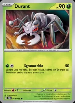 Durant card in Italian