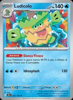 Ludicolo card in Italian