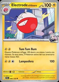 Electrode di Kissara card in Italian