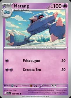 Metang card in Italian