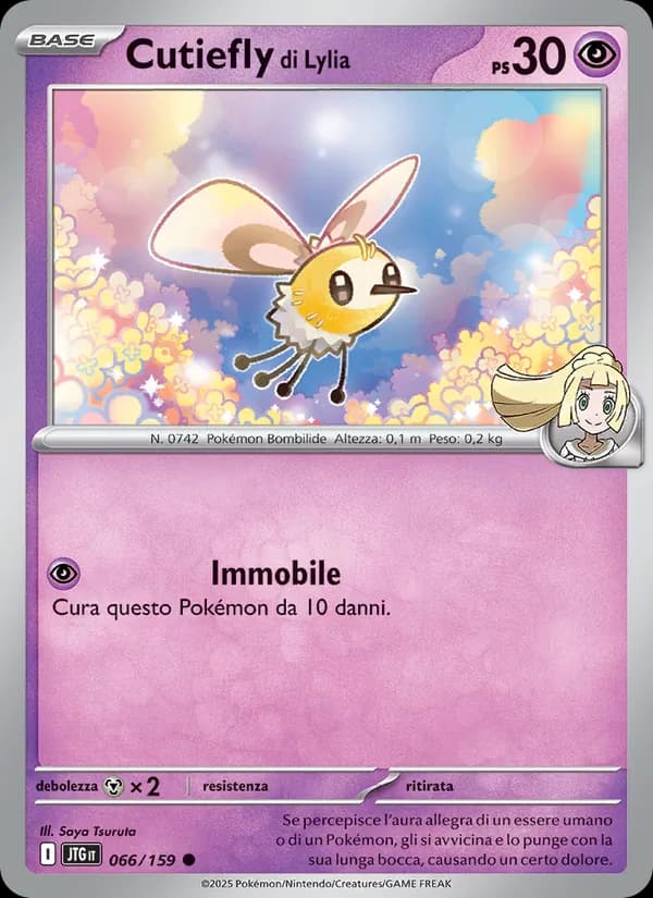 Cutiefly di Lylia card in Italian
