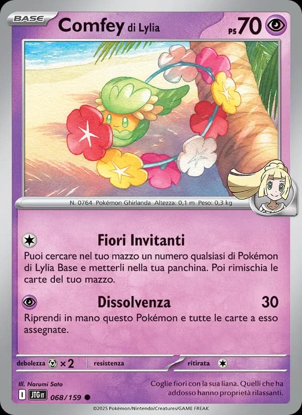 Comfey di Lylia card in Italian