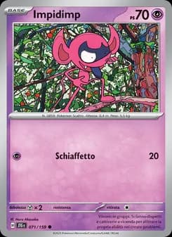 Impidimp card in Italian