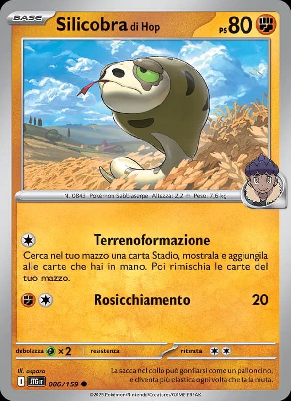 Silicobra di Hop card in Italian