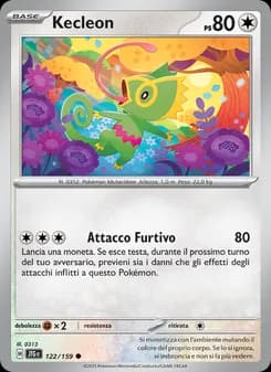 Kecleon card in Italian