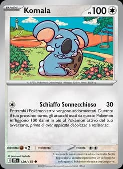 Komala card in Italian