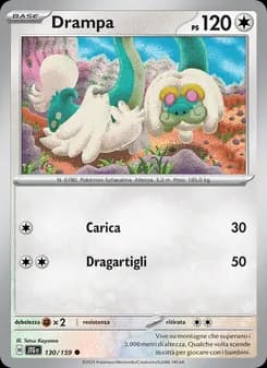 Drampa card in Italian