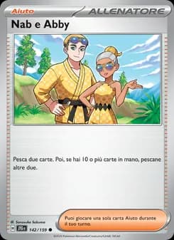 Nab e Abby card in Italian