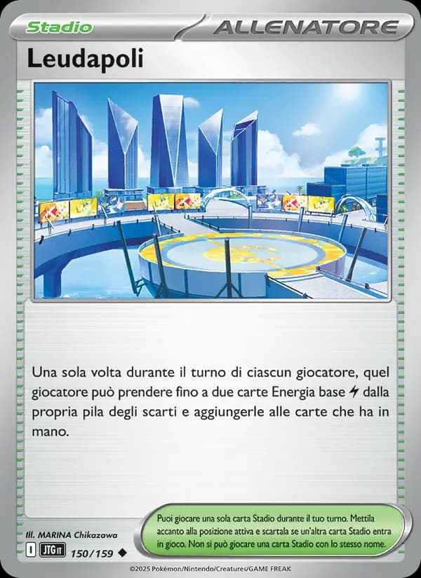 Leudapoli card in Italian