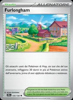 Furlongham card in Italian