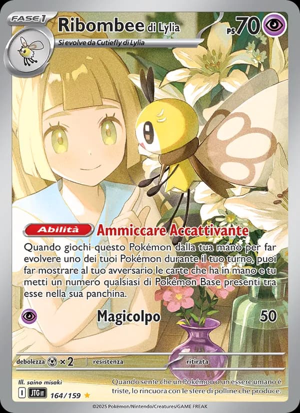 Ribombee di Lylia card in Italian
