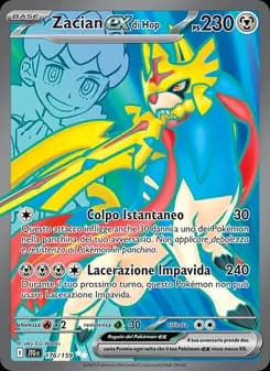 Zacian-ex di Hop card in Italian