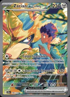 Zacian-ex di Hop card in Italian