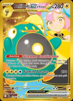 Bellibolt-ex di Kissara card in Italian