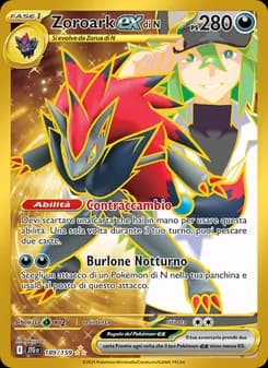 Zoroark-ex di N card in Italian