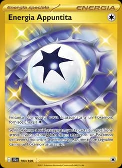 Energia Appuntita card in Italian