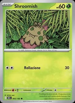 Shroomish card in Italian