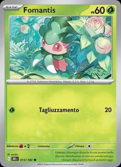Fomantis card in Italian