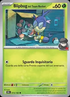 Blipbug del Team Rocket card in Italian
