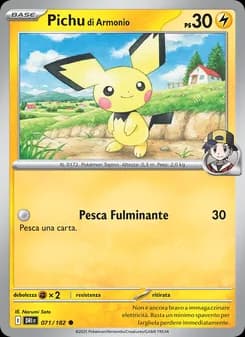 Pichu di Armonio card in Italian
