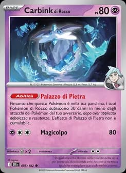 Carbink di Rocco card in Italian