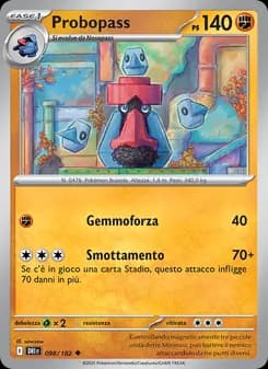 Probopass card in Italian