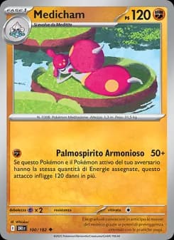 Medicham card in Italian