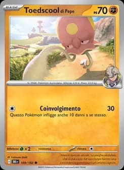 Toedscool di Pepe card in Italian
